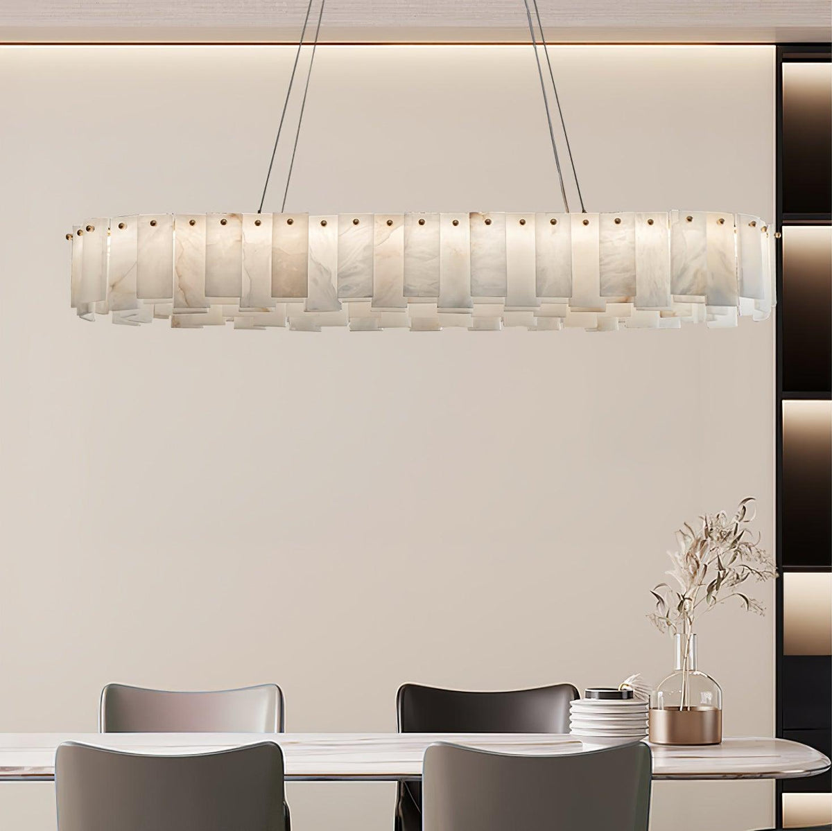 Vodore albasten hanglamp