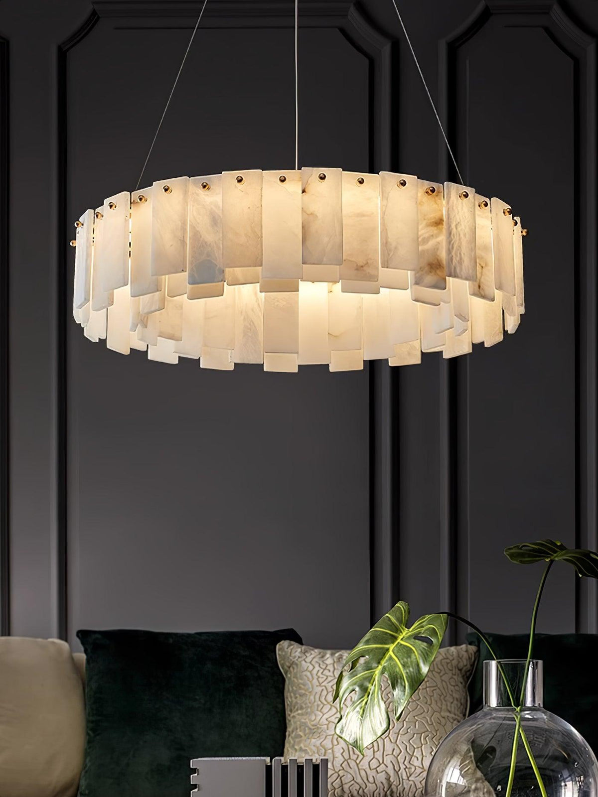 Vodore albasten hanglamp