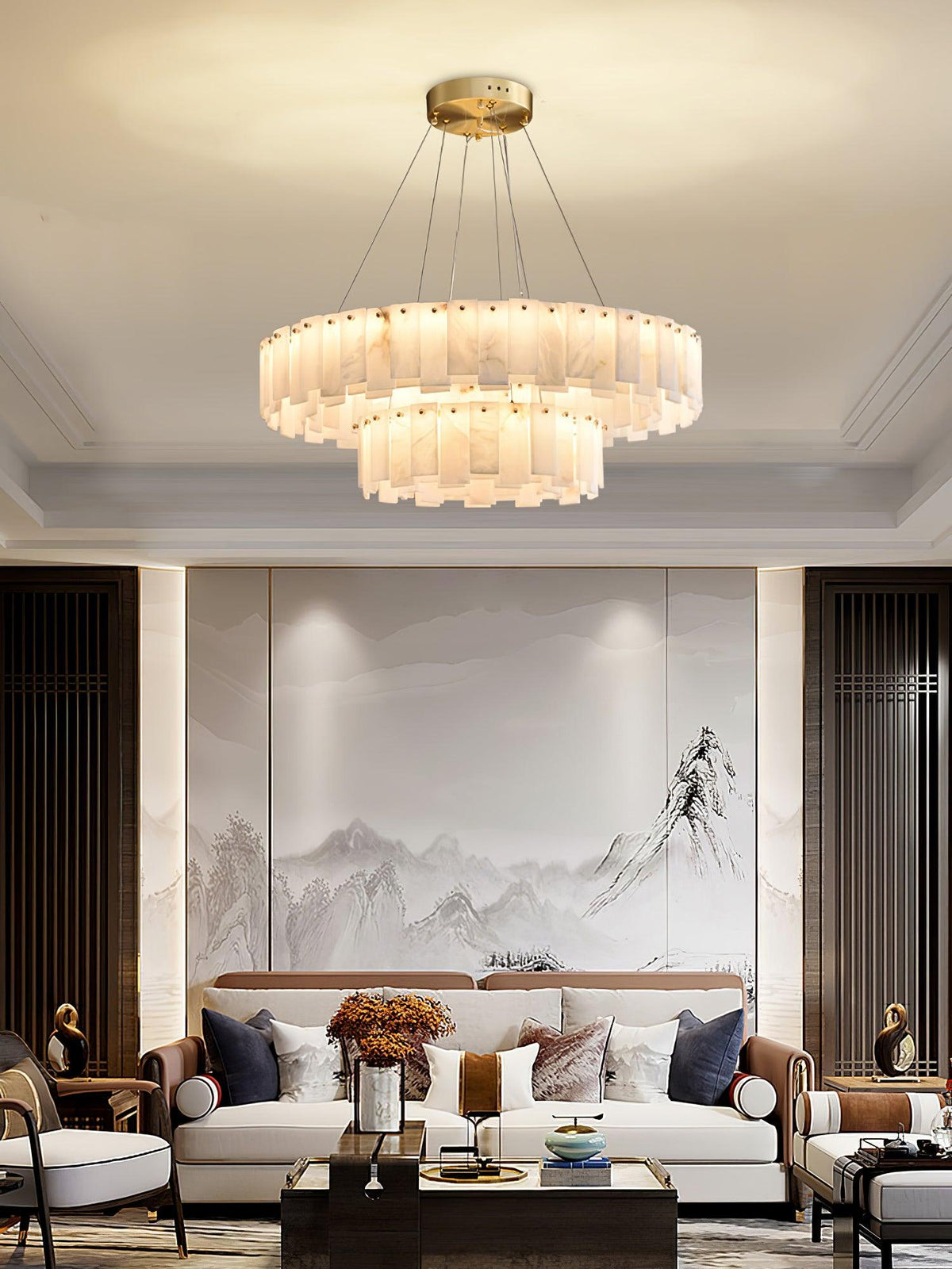 Vodore albasten hanglamp