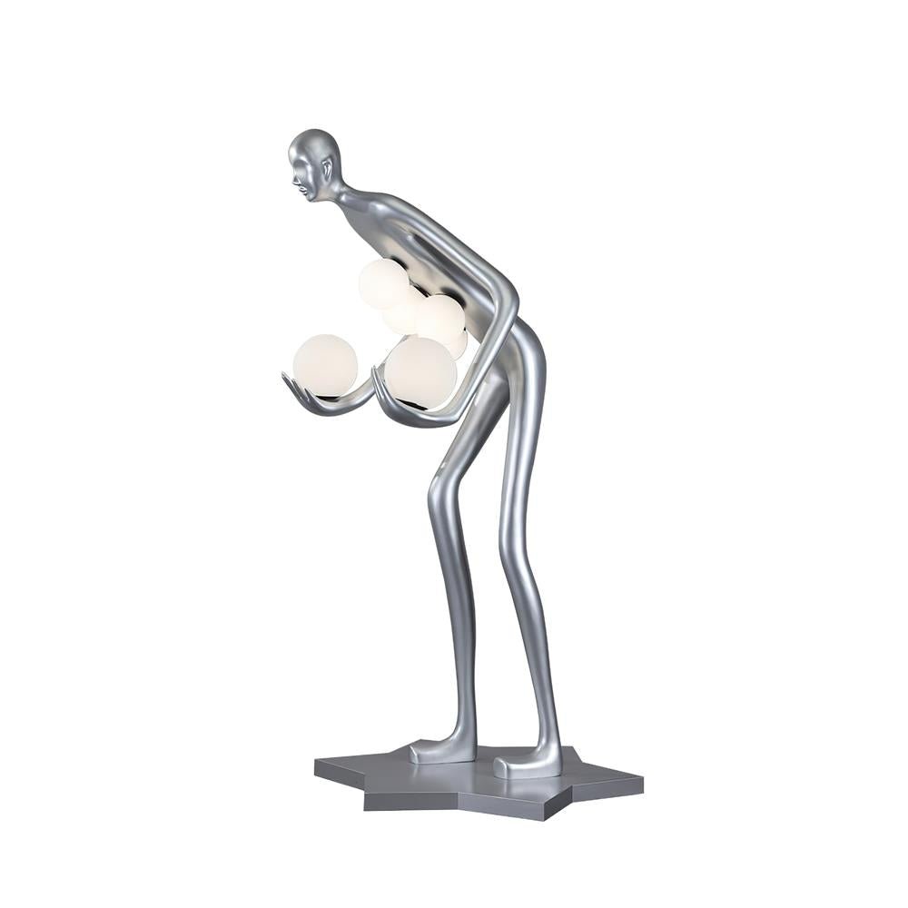 Silvaris sculpturale vloerlamp