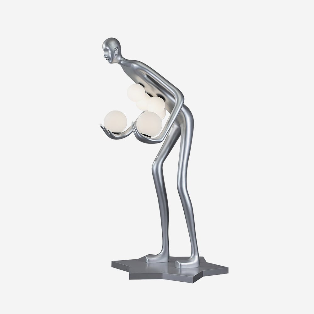 Silvaris sculpturale vloerlamp