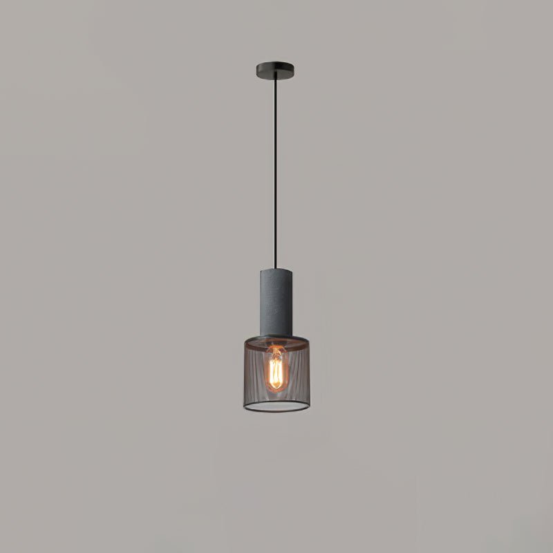 Lumeraine hanglamp van cement met mesh