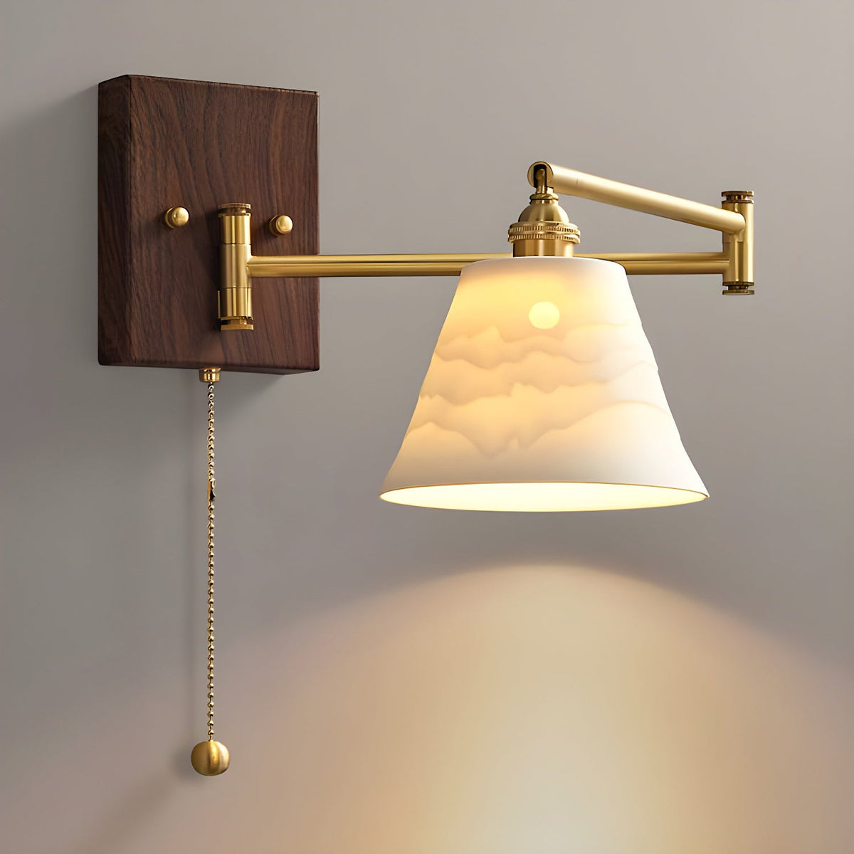 Elioaya wandlamp Unieke Geometrie Keramiek Metaal