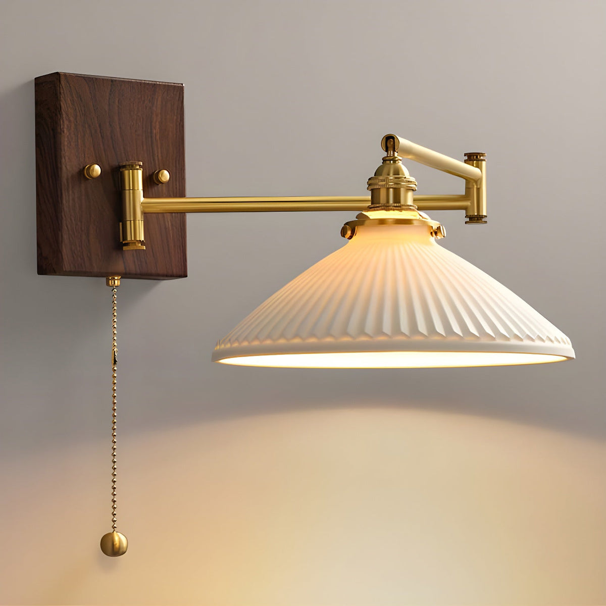 Elioaya wandlamp Unieke Geometrie Keramiek Metaal