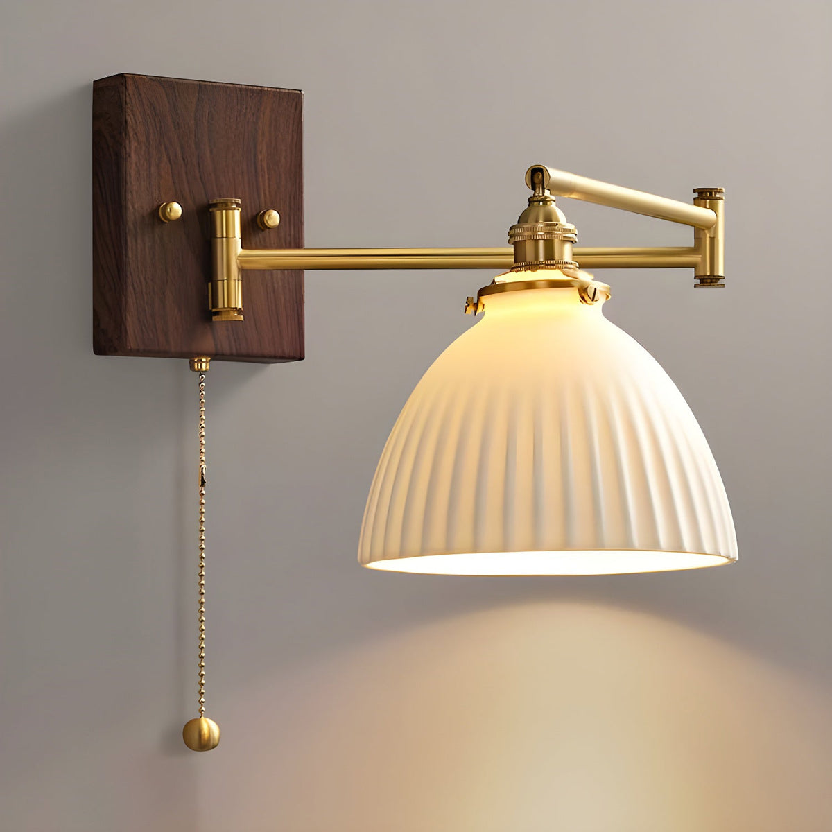 Elioaya wandlamp Unieke Geometrie Keramiek Metaal
