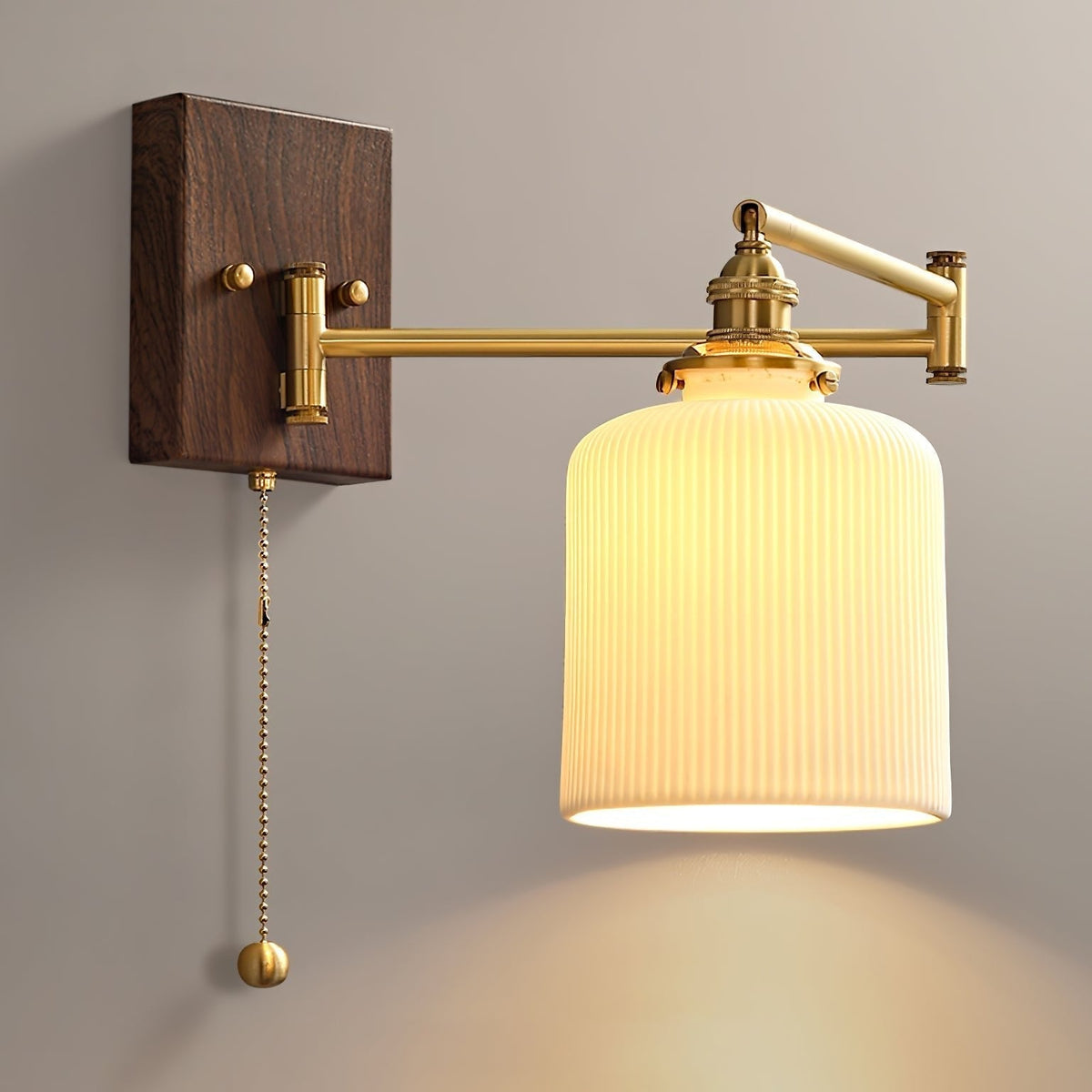 Elioaya wandlamp Unieke Geometrie Keramiek Metaal