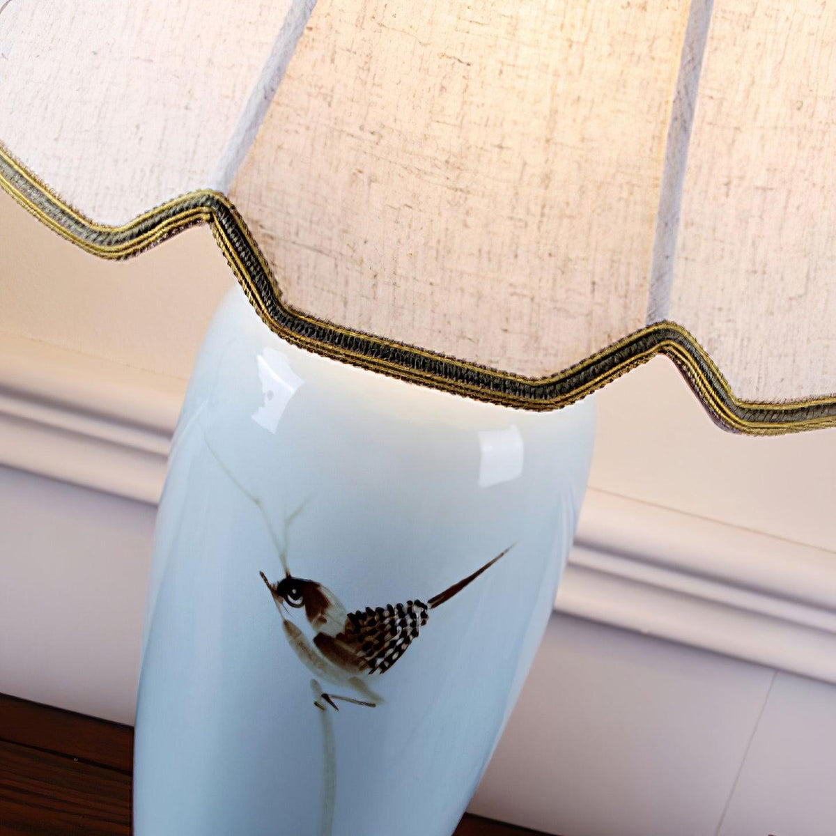 Sparrow Oriental keramische tafellamp