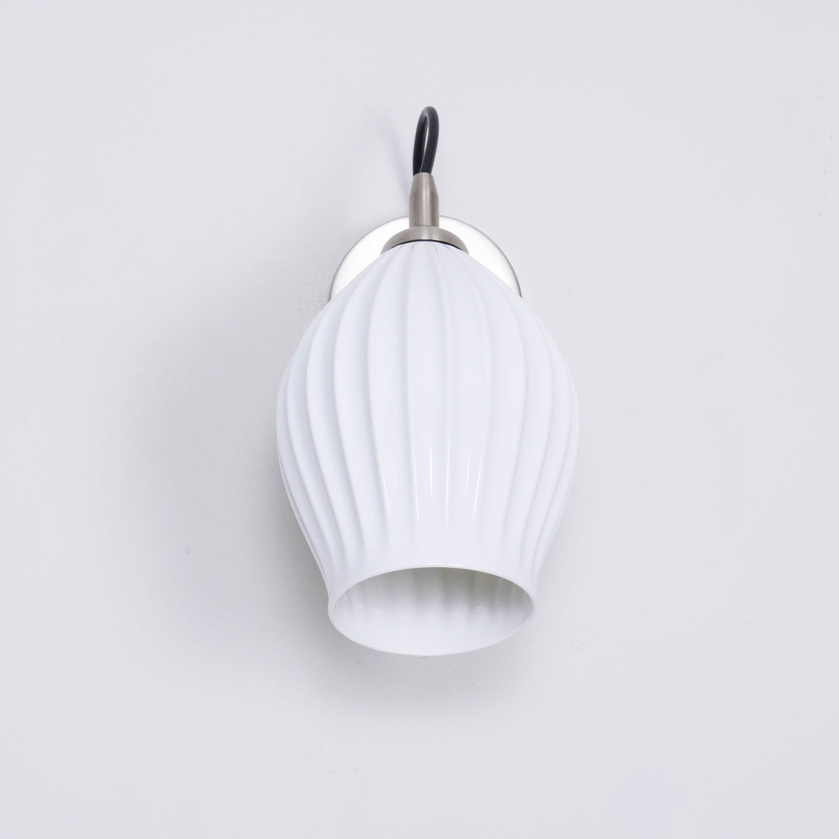 Zotalisra moderne minimalistische geribbelde wandlamp van keramiek