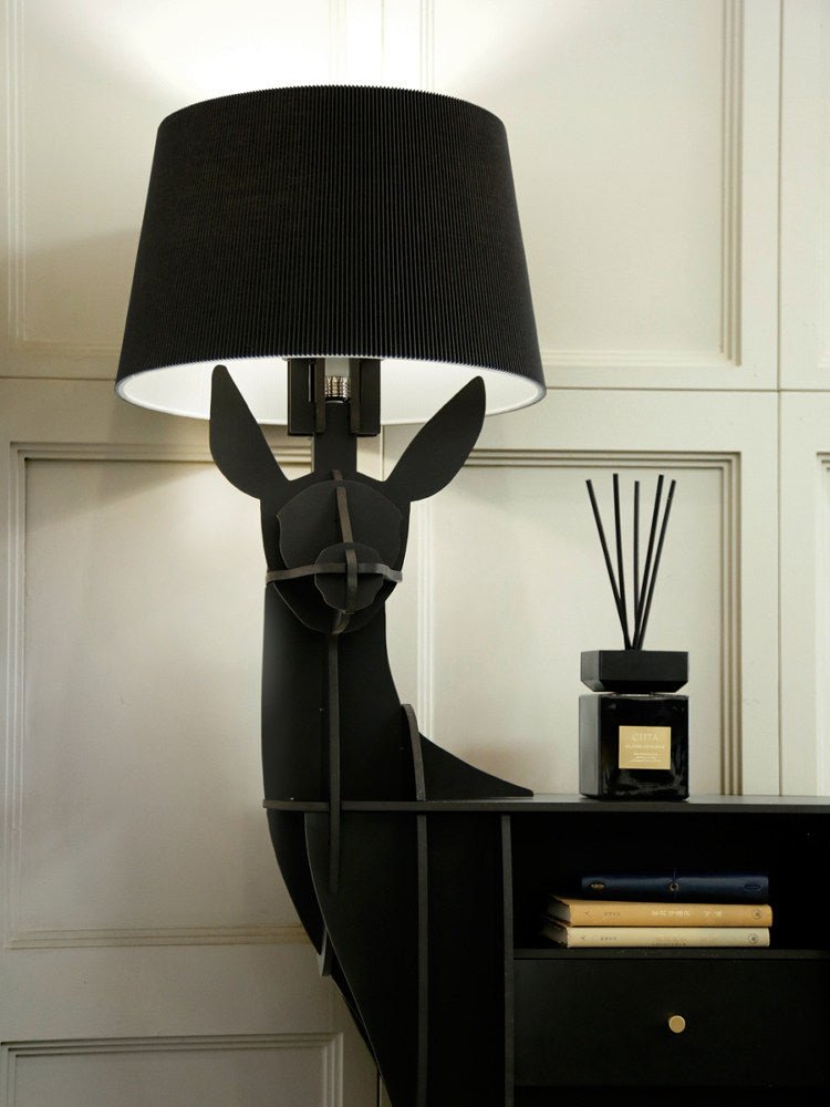 Cervus vloerlamp met diepe kap