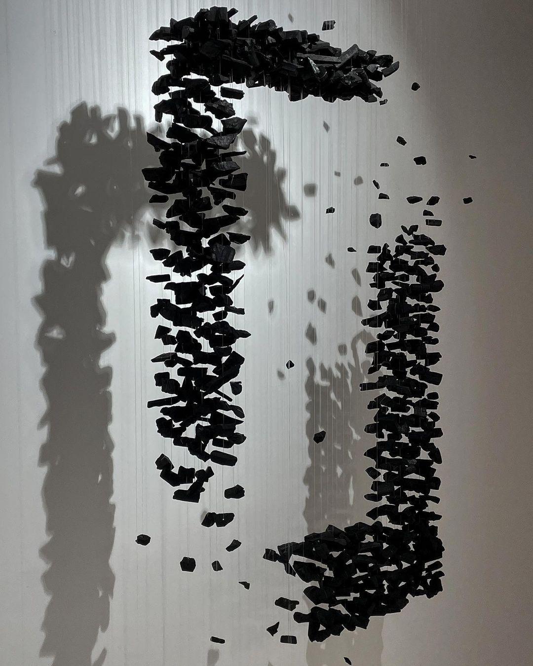 Selorella Koolsteensculpturale Kroonluchter met Letter S tot Z