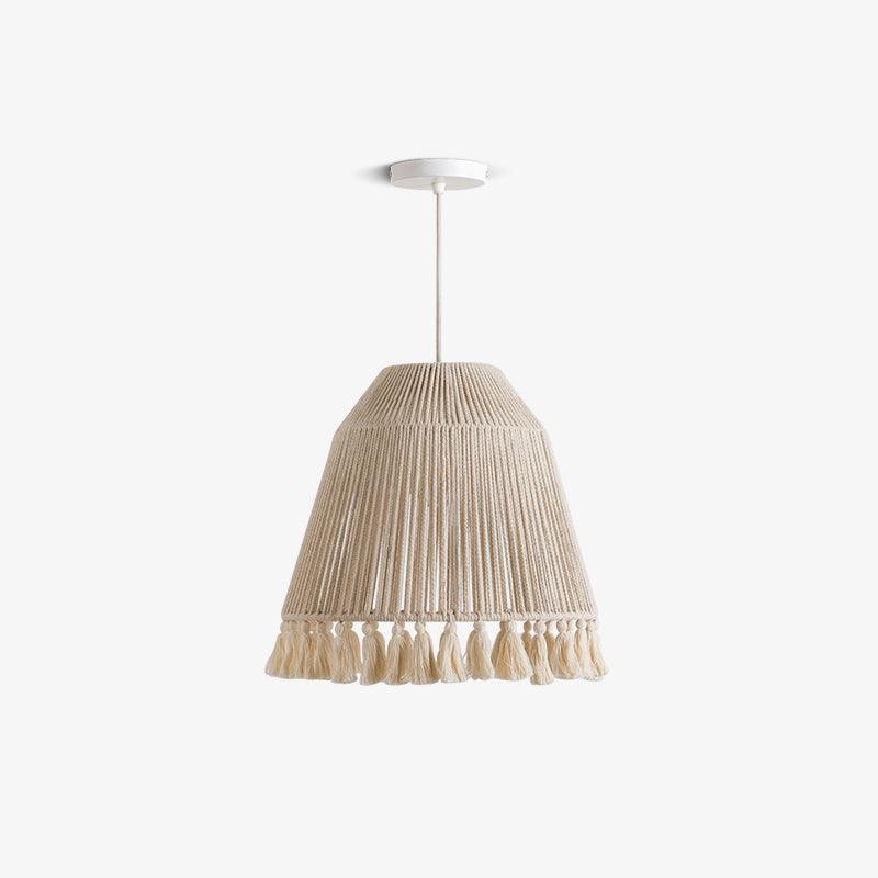 Hlugan traditionele hanglamp met touw en bloemblaadjes