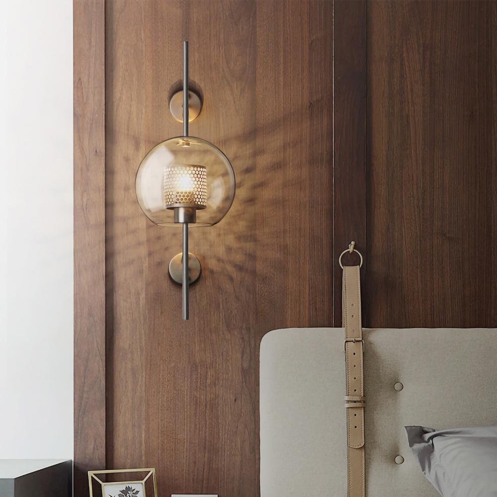 Peta Premium Noords Kunstzinnig Glas Wandlamp