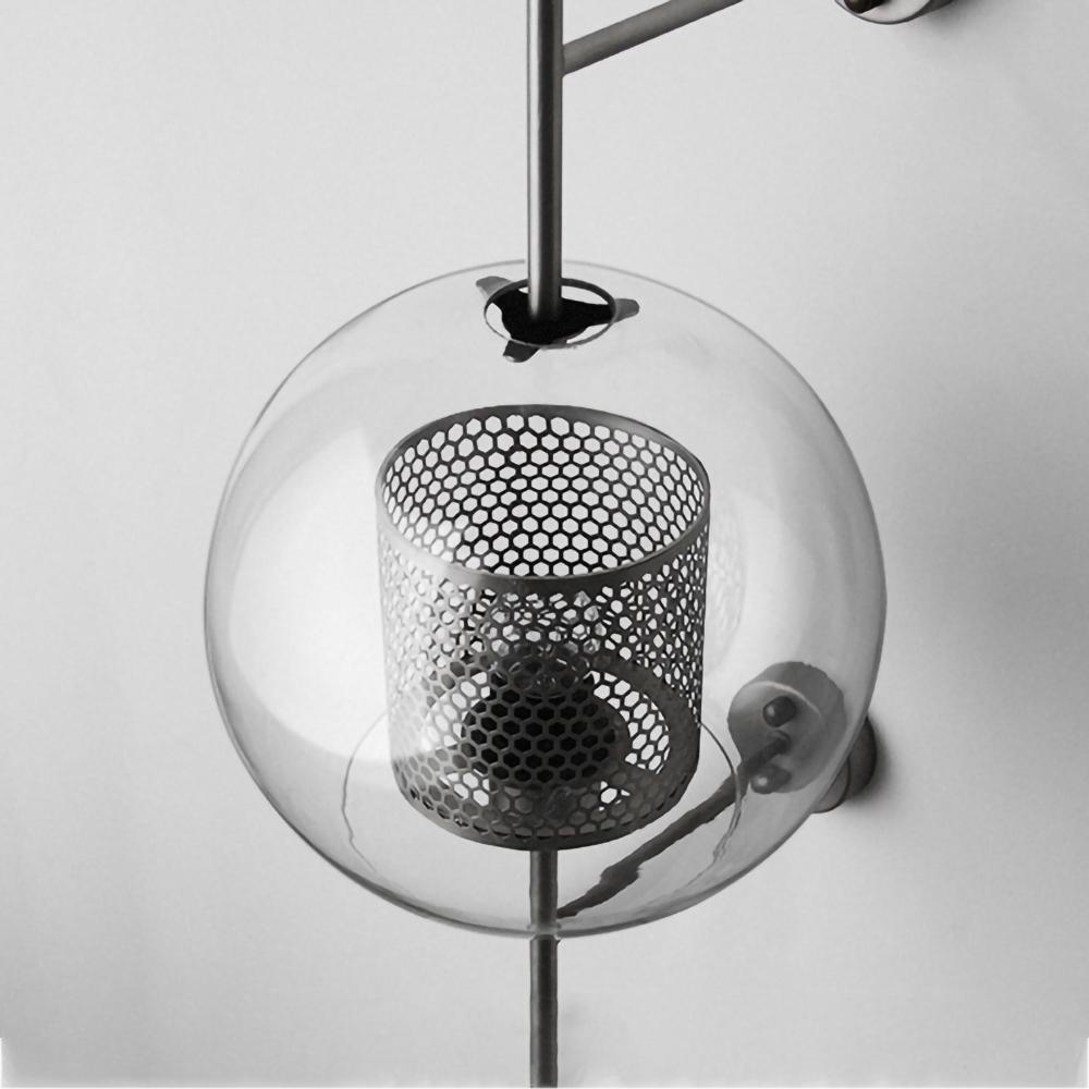 Peta Premium Noords Kunstzinnig Glas Wandlamp