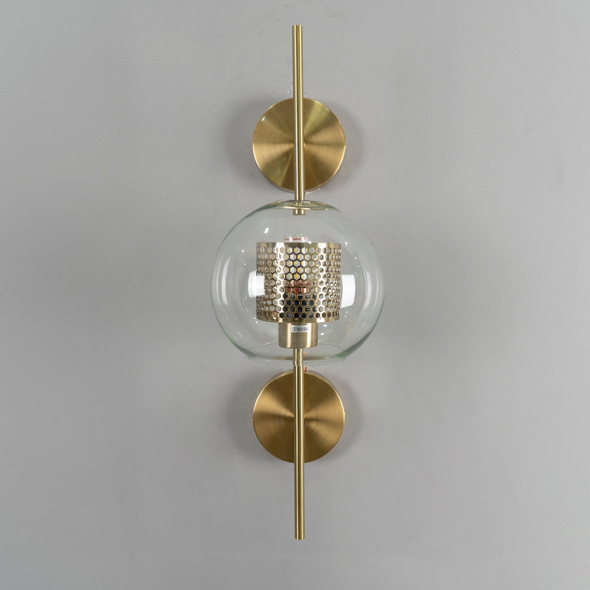 Peta Premium Noords Kunstzinnig Glas Wandlamp