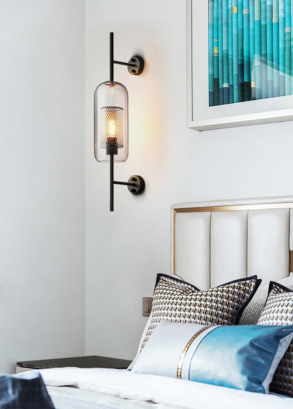 Peta Premium Noords Kunstzinnig Glas Wandlamp