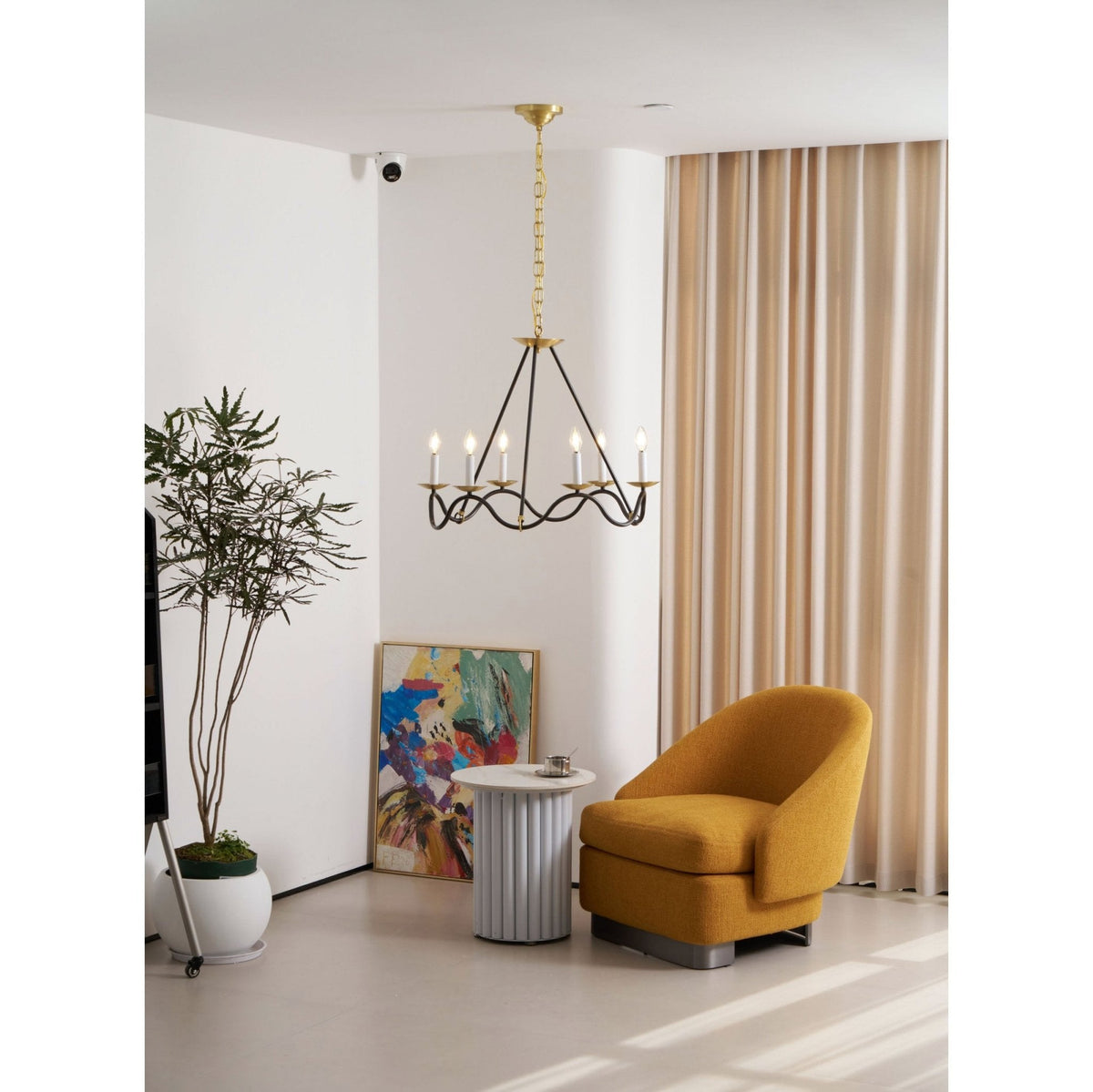 Evenor elegantie Vintage messing kroonluchter