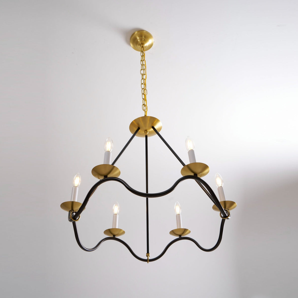 Evenor elegantie Vintage messing kroonluchter