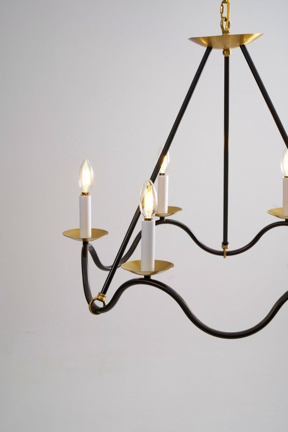 Evenor elegantie Vintage messing kroonluchter