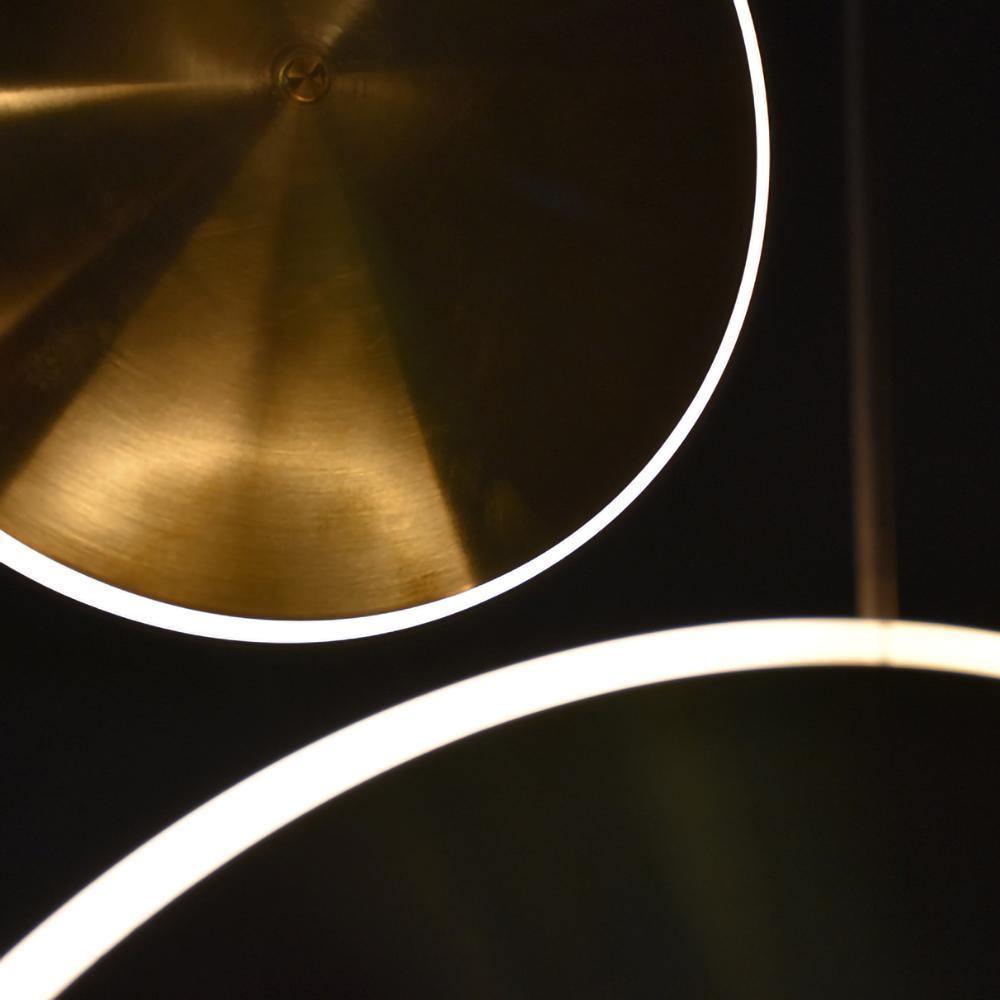 Uvenisra Moderne minimalistische hanglamp in schotelvorm