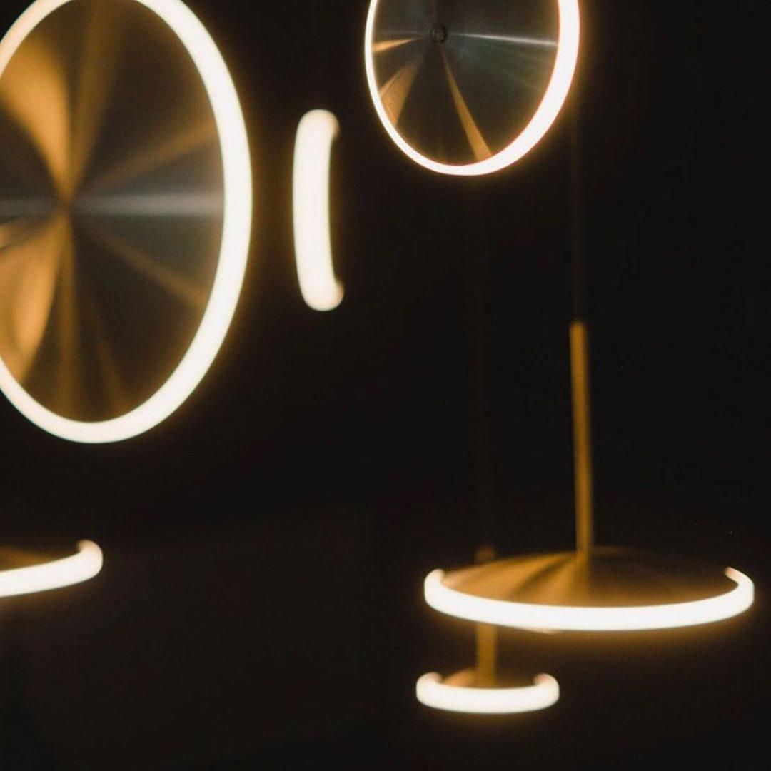 Uvenisra Moderne minimalistische hanglamp in schotelvorm