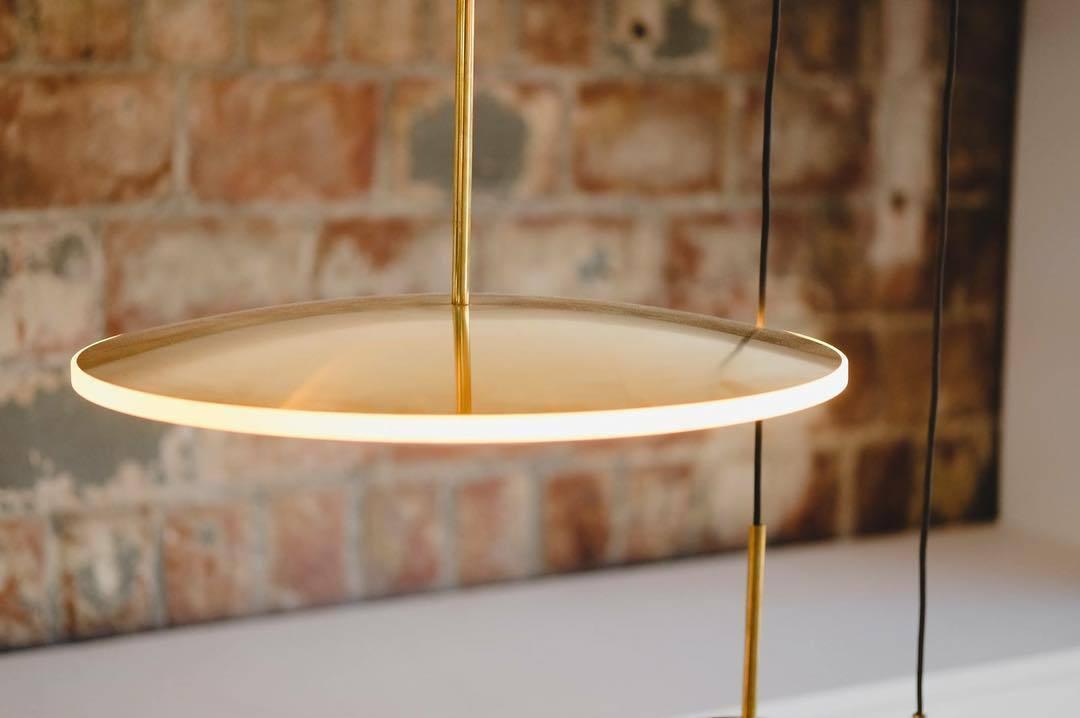 Uvenisra Moderne minimalistische hanglamp in schotelvorm