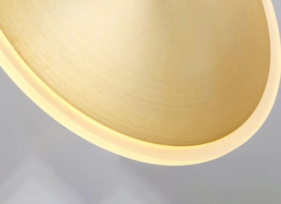 Uvenisra Moderne minimalistische hanglamp in schotelvorm