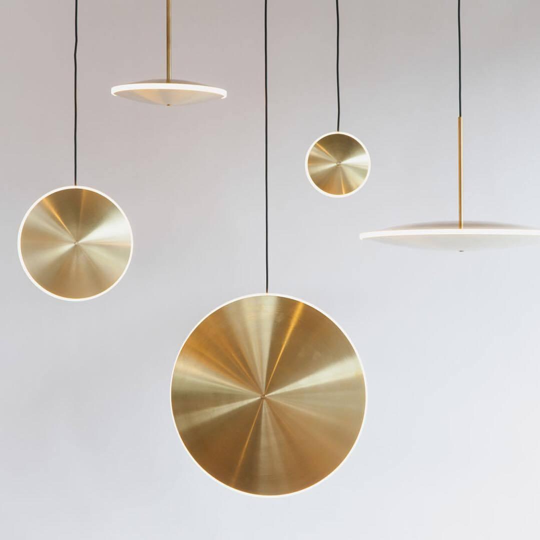 Uvenisra Moderne minimalistische hanglamp in schotelvorm