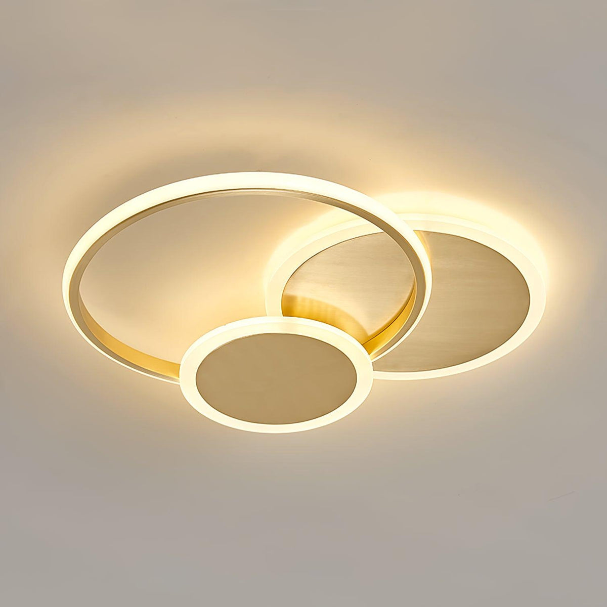 Insk Kunstzinnig Cirkels LED Plafondlamp