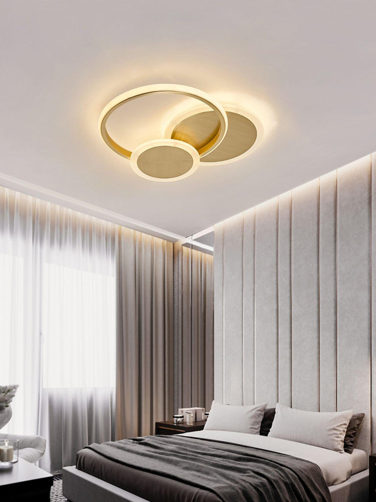 Insk Kunstzinnig Cirkels LED Plafondlamp
