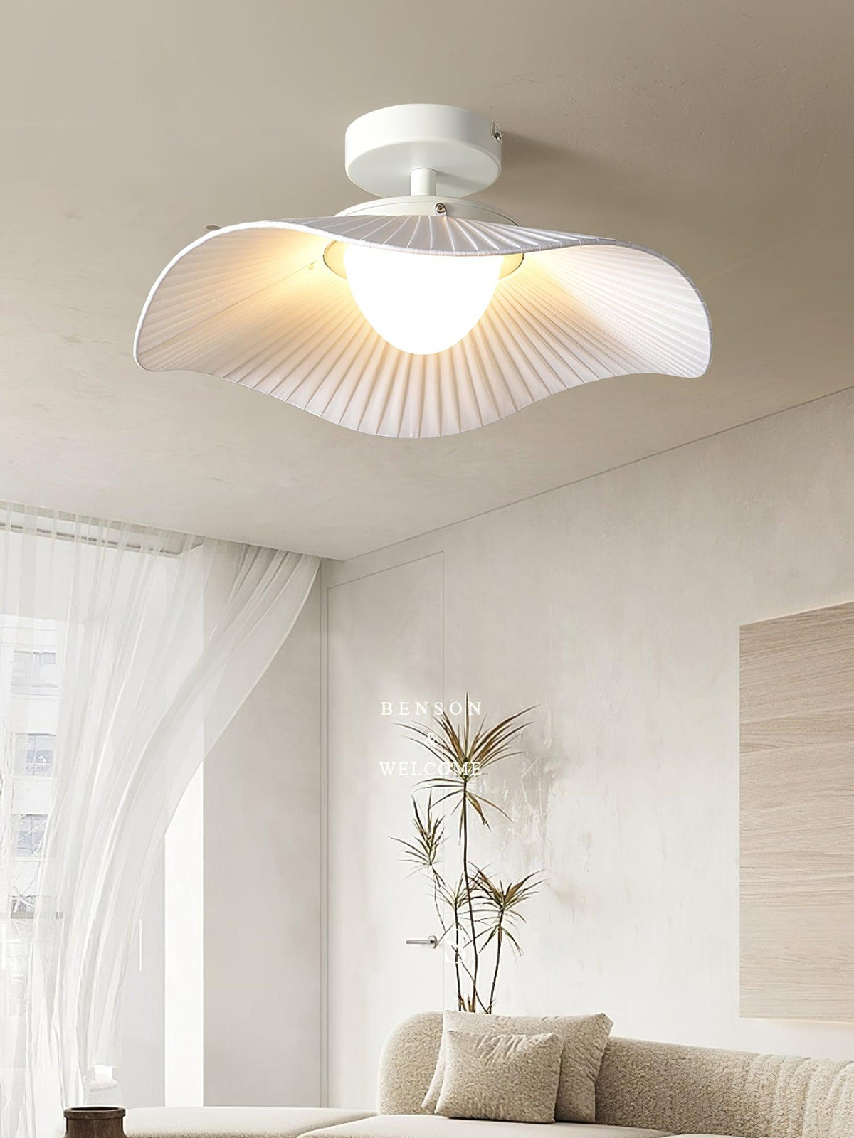 Soreraine plafondlamp voor een gezellige woonkamer of slaapkamer