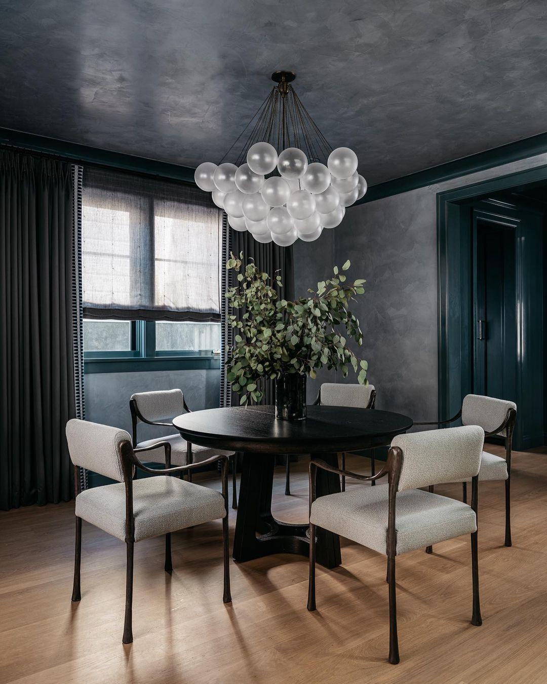 Eiririra Kroonluchter Bubble Matglas