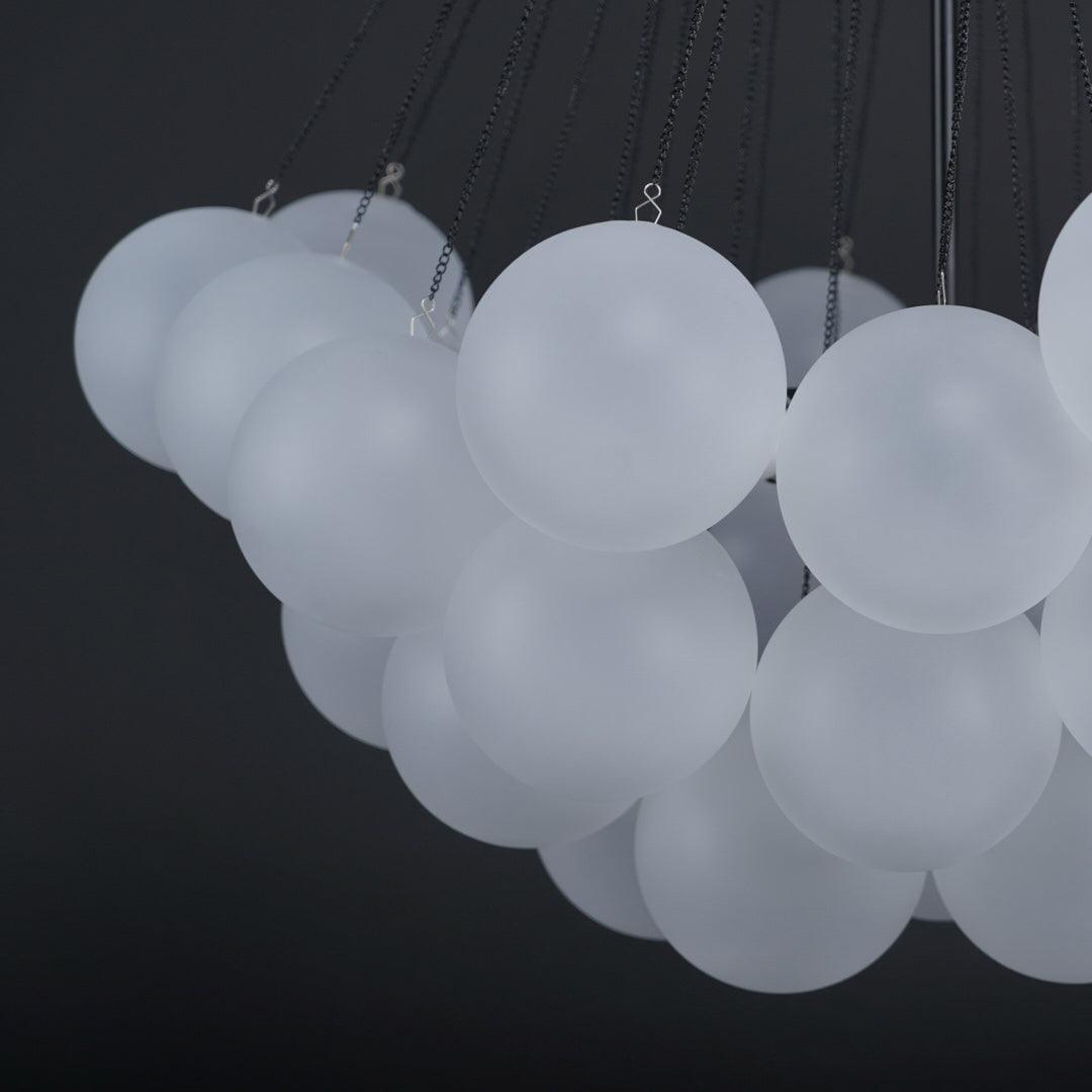 Eiririra Kroonluchter Bubble Matglas