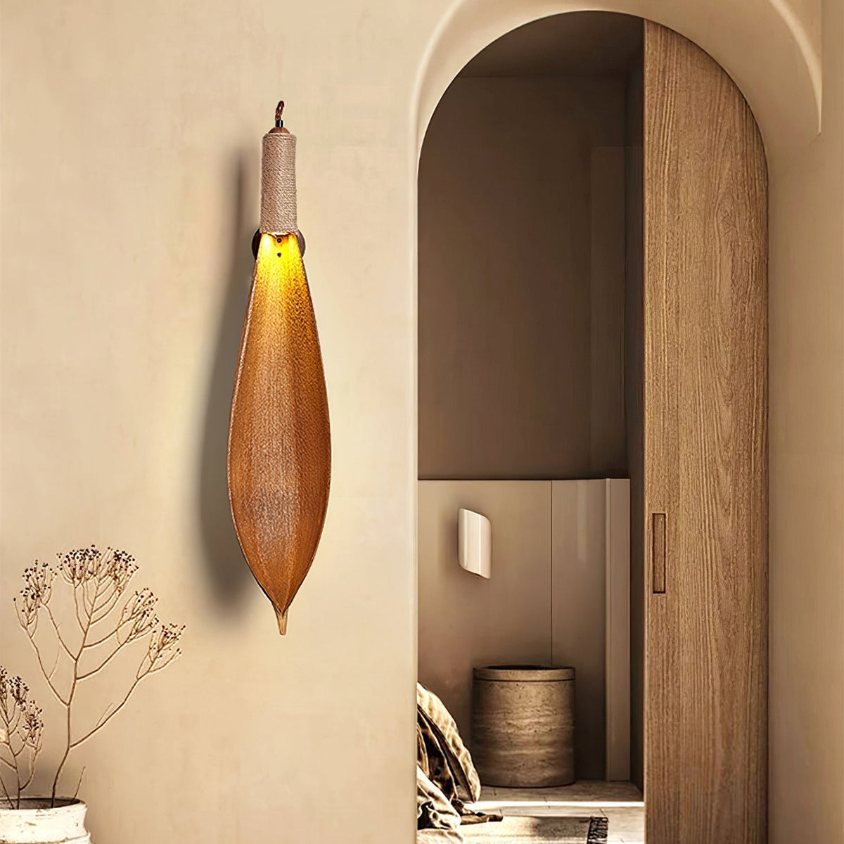 Camarila Creativiteit Bloemblaadje wandlamp