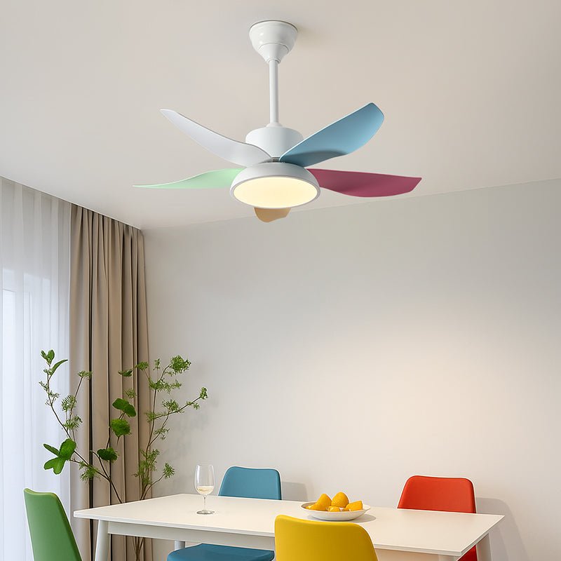 Mirevo plafondventilator met verlichting Kleurige Breeze