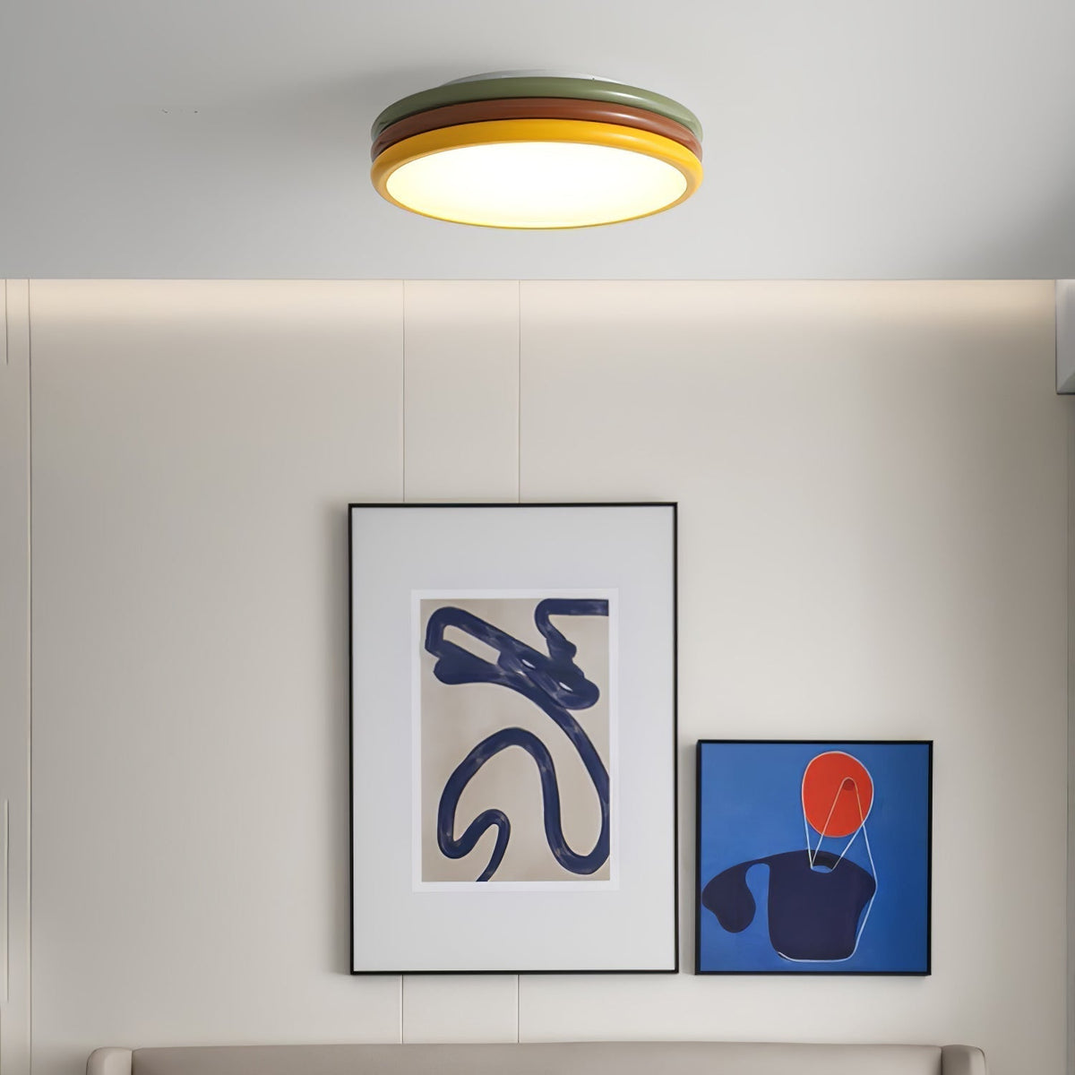 Dunoir unieke plafondlamp met kleurverloop
