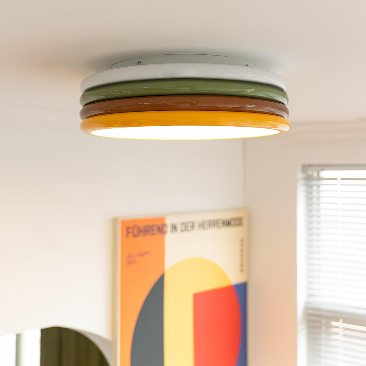 Dunoir unieke plafondlamp met kleurverloop