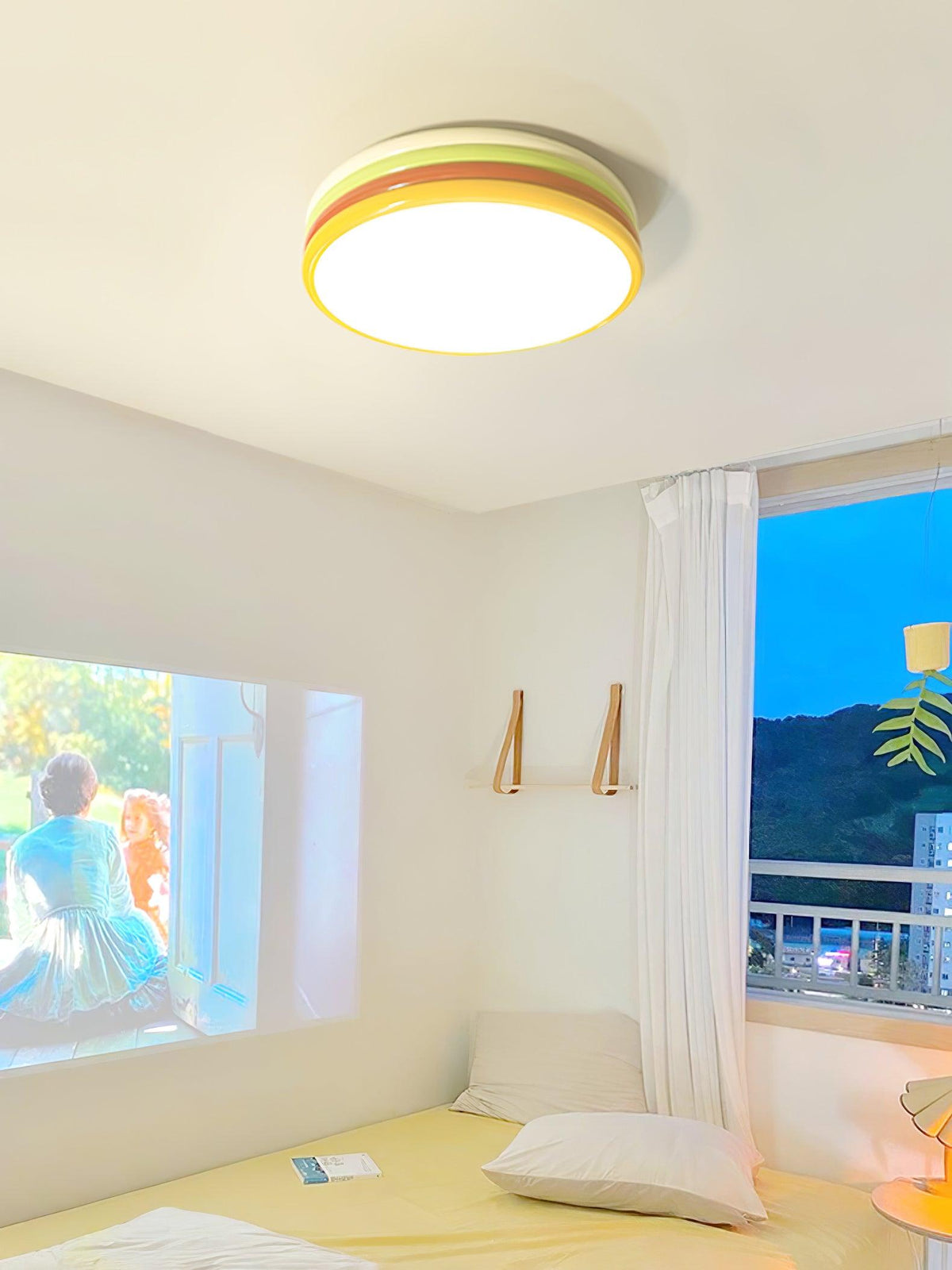 Dunoir unieke plafondlamp met kleurverloop