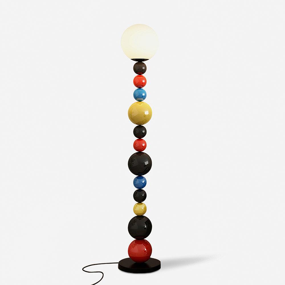 Zoriel Kunstmatige glas vloerlamp