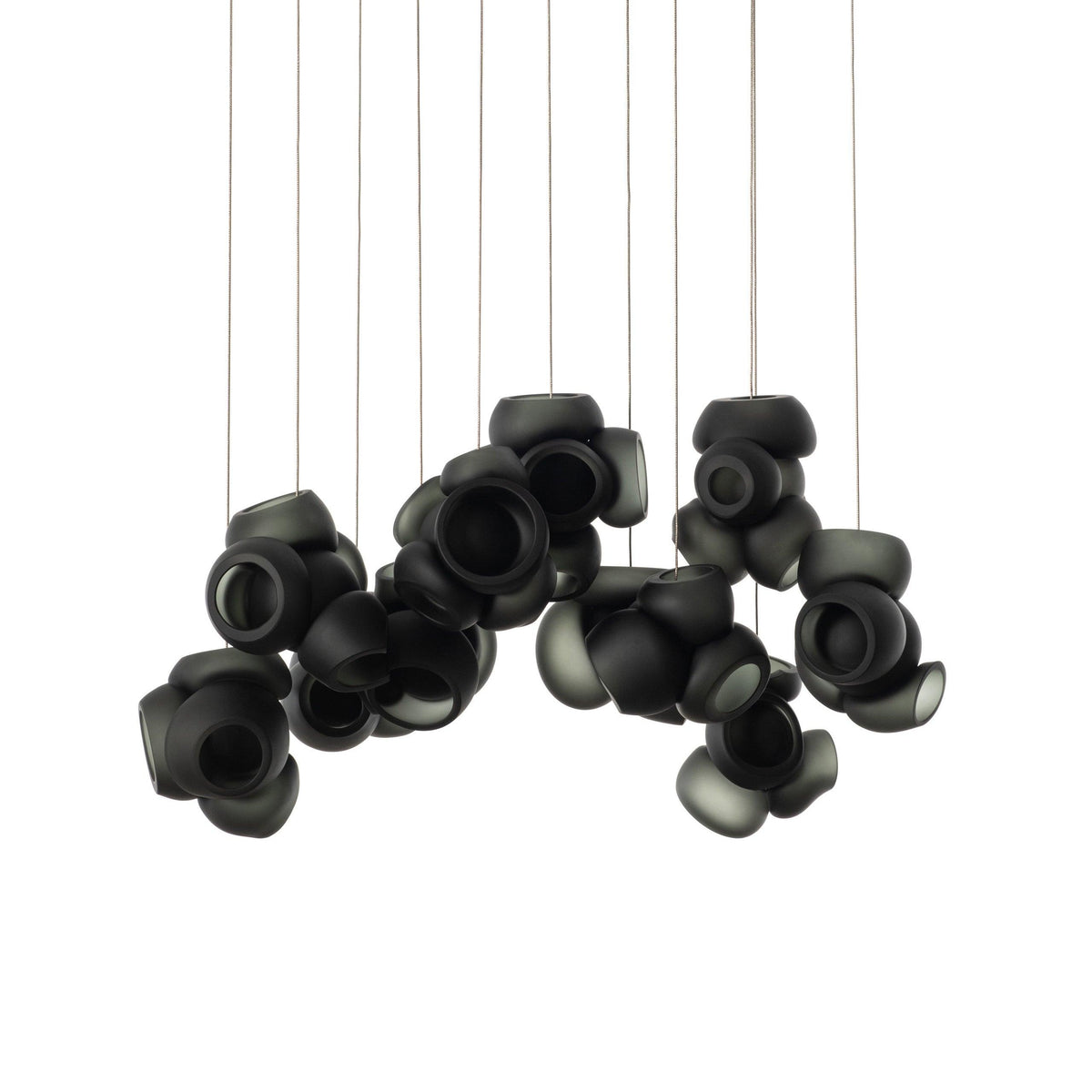 Ursa Bubbles Cluster glas hanglamp