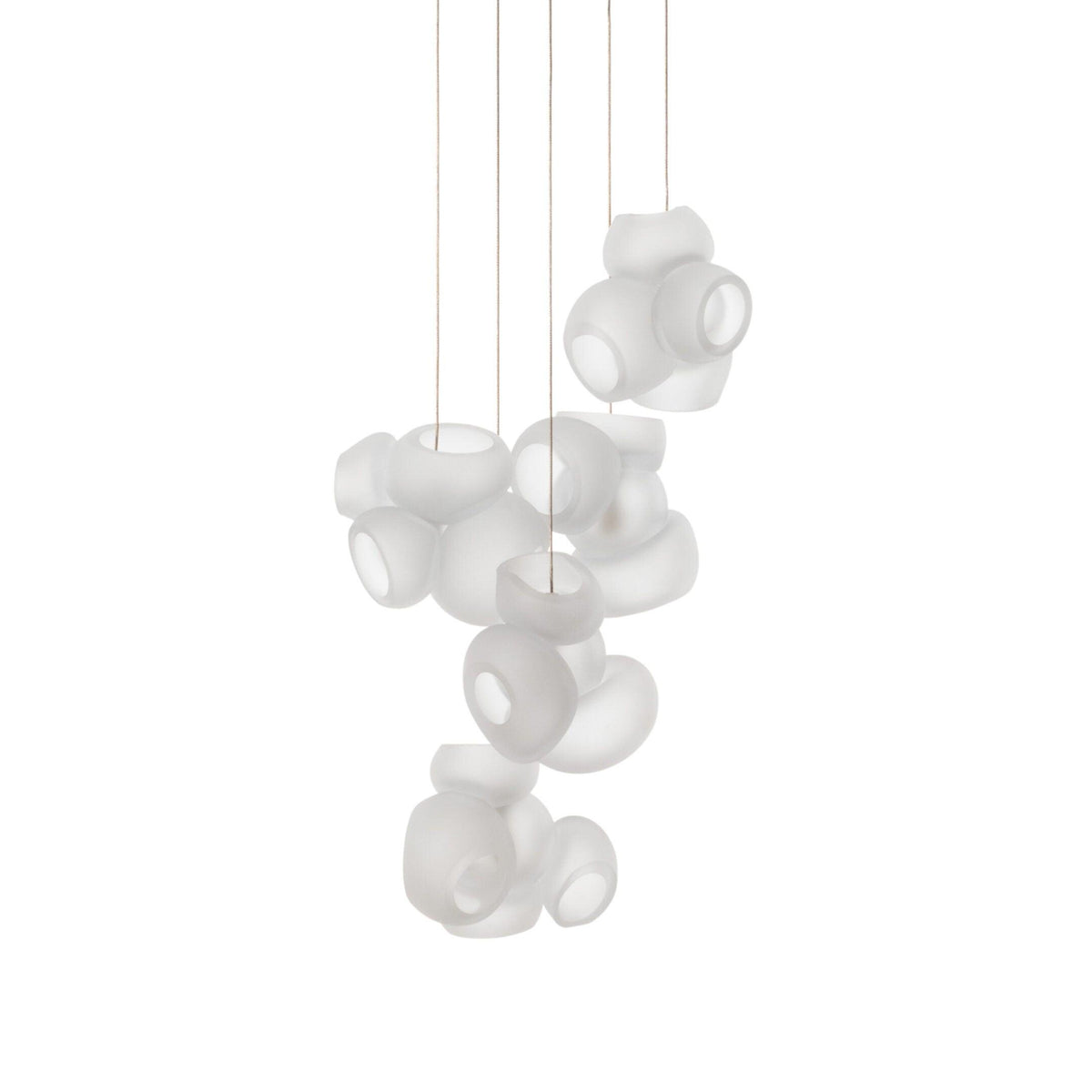 Ursa Bubbles Cluster glas hanglamp
