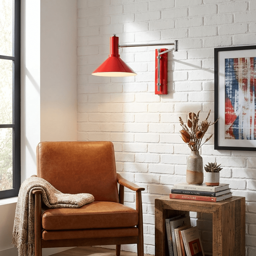Cone Swing-Arm wandlamp
