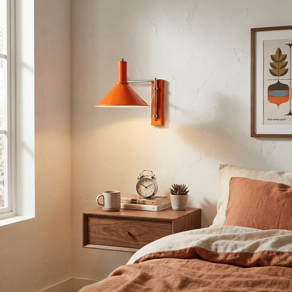 Cone Swing-Arm wandlamp
