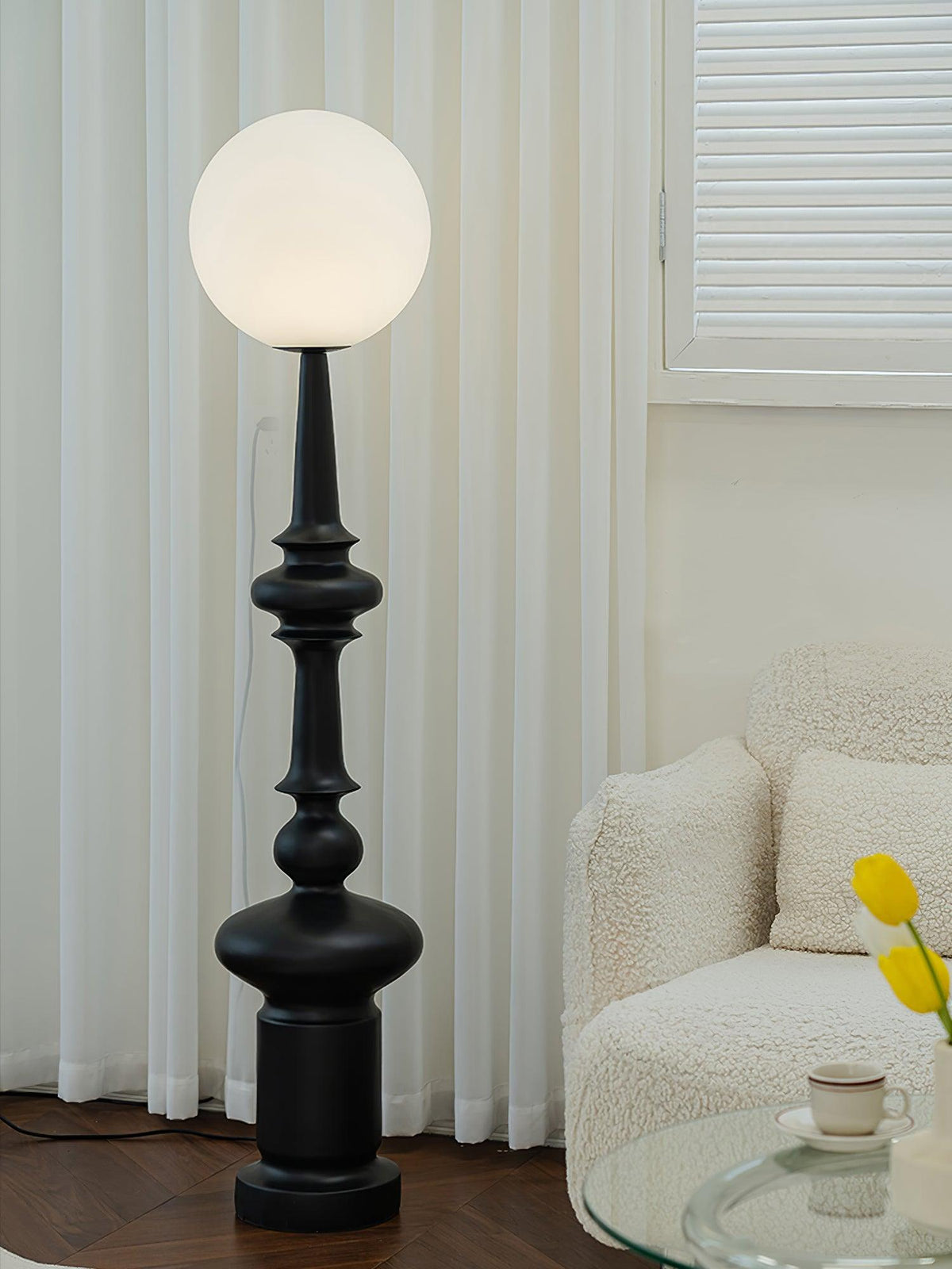 Riroxen vloerlamp Roman Column