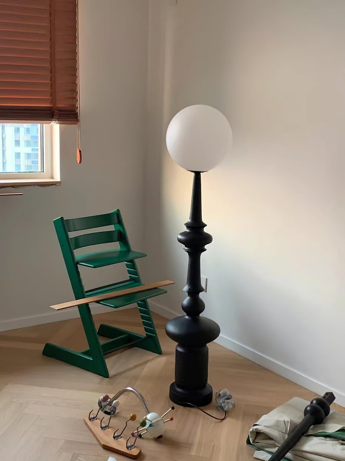 Riroxen vloerlamp Roman Column