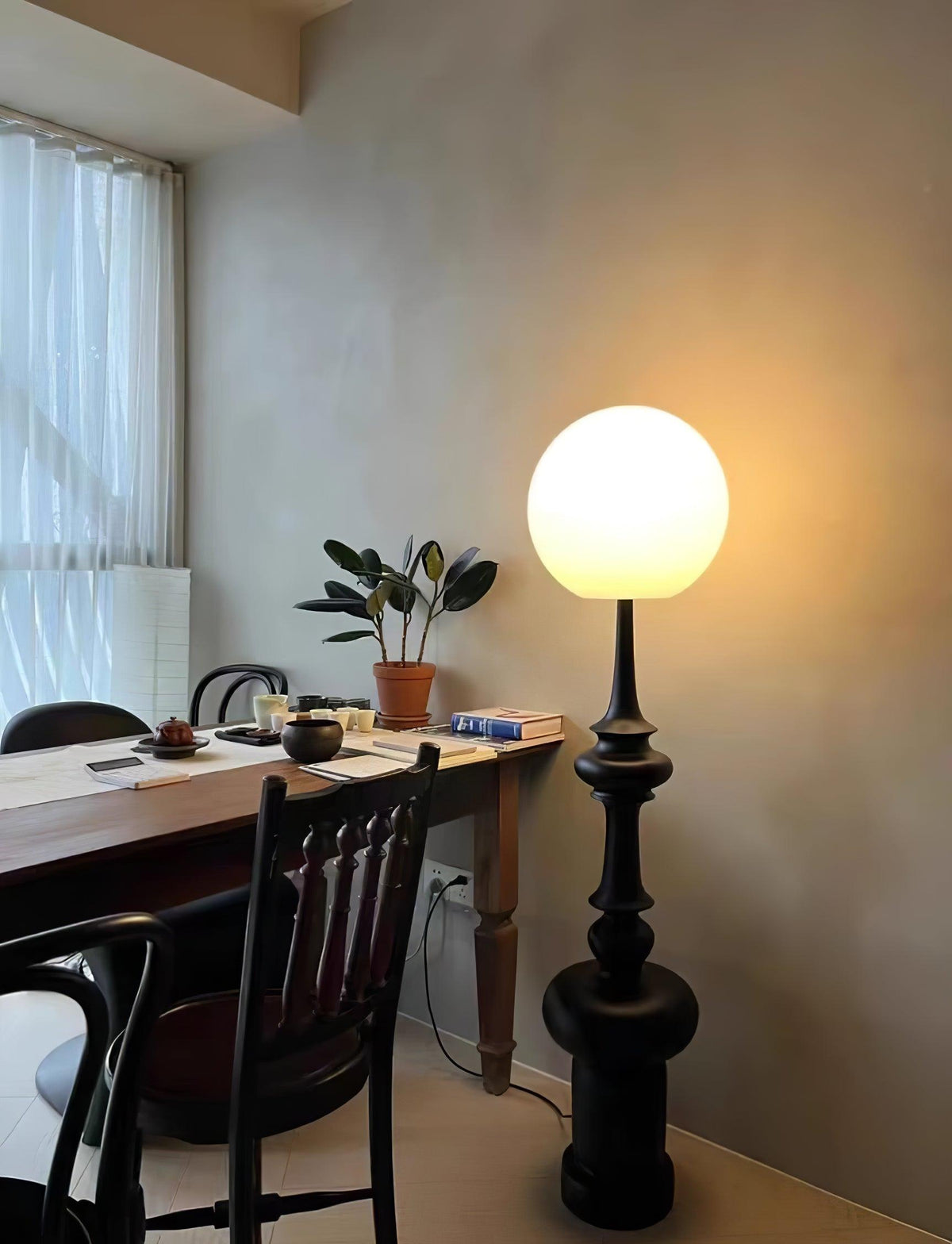 Riroxen vloerlamp Roman Column