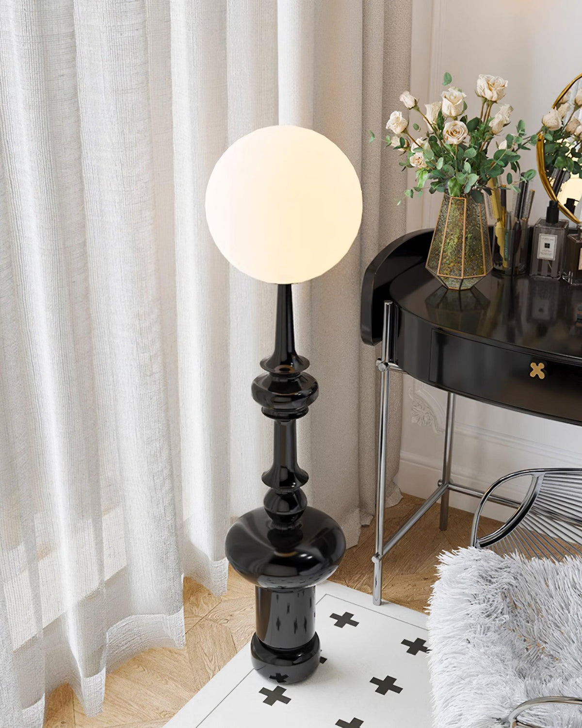Riroxen vloerlamp Roman Column