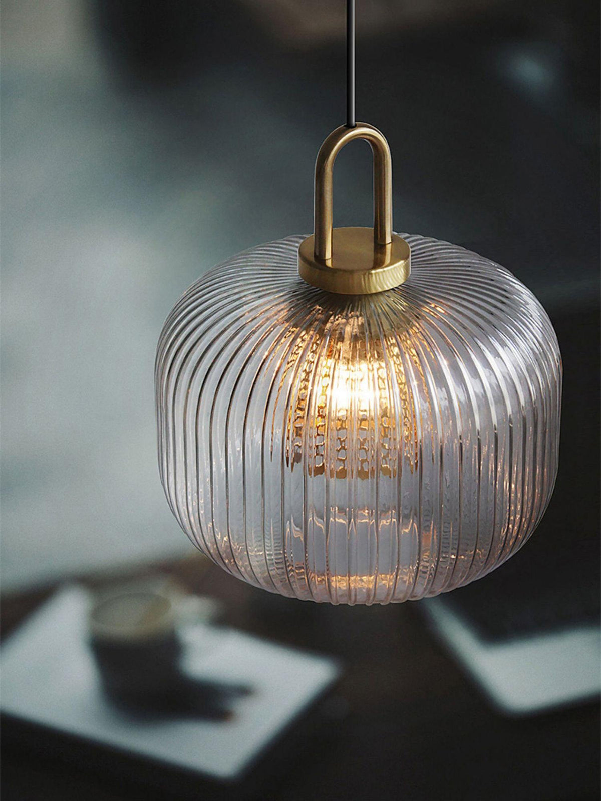 Kae Luxe hanglamp met goudkleurige afwerking