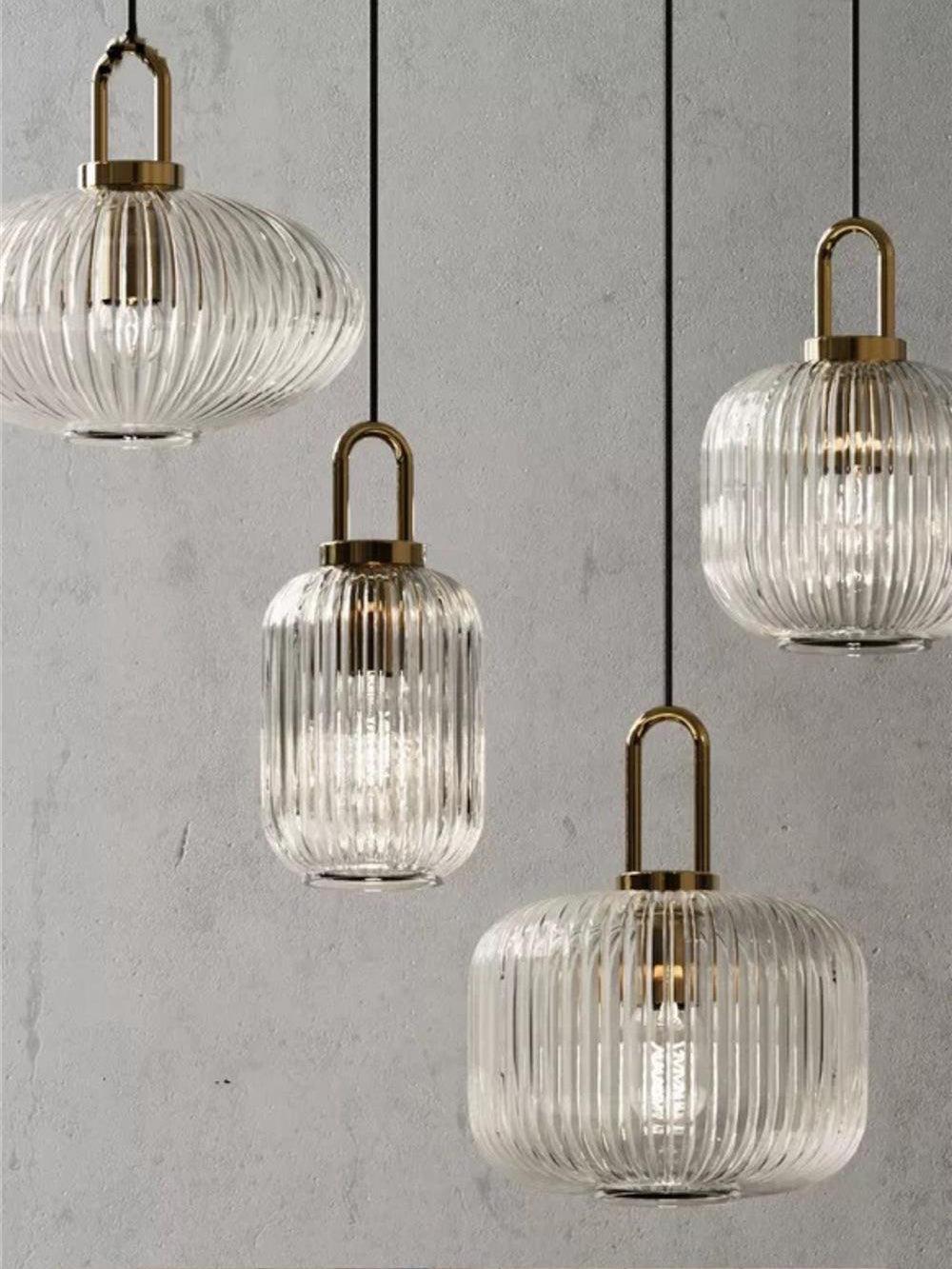 Kae Luxe hanglamp met goudkleurige afwerking