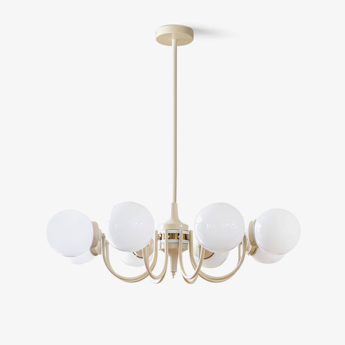 Grham luxe kroonluchter van glas