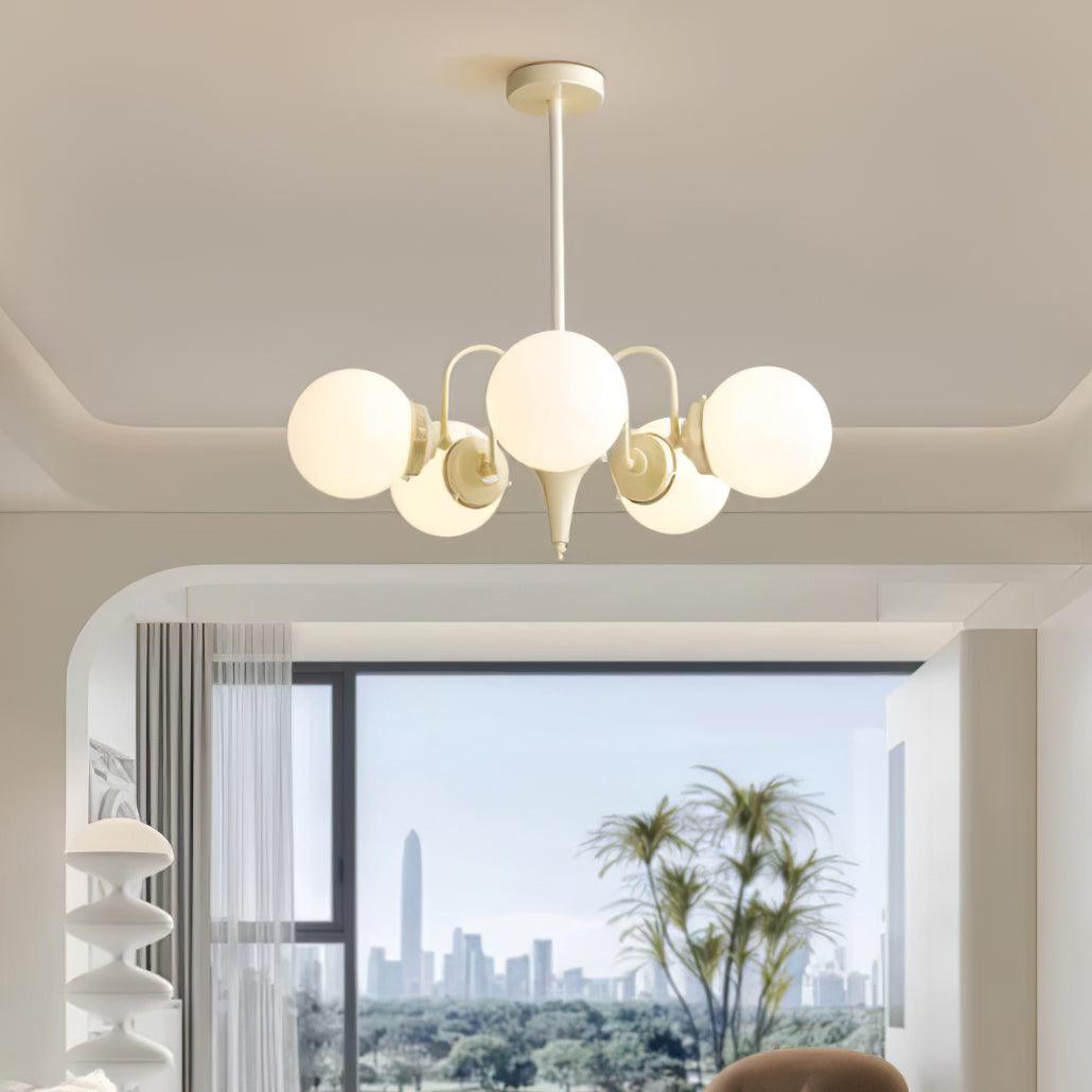 Grham luxe kroonluchter van glas